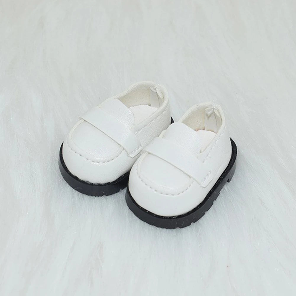 For 15cm cute mini labubu clothes Kawaii Cartoon Bib Pants With matching shoes Labubu Accessories